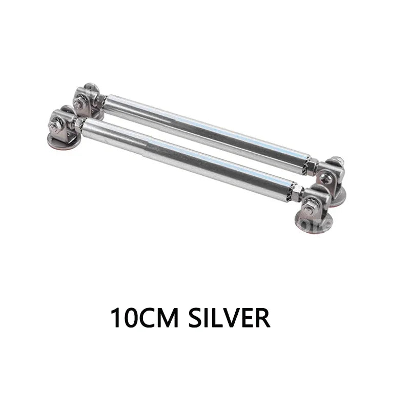 Universal Adjustable Bumper Lip Splitter Rods for Car Front & Rear