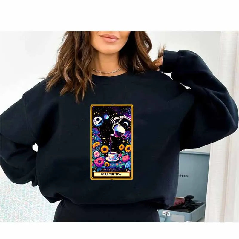 Pegatinas de Transferencia Térmica de Cartas del Tarot para Ropa