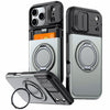 Premium Leather Wallet Case with Card Slots & Kickstand for iPhone
