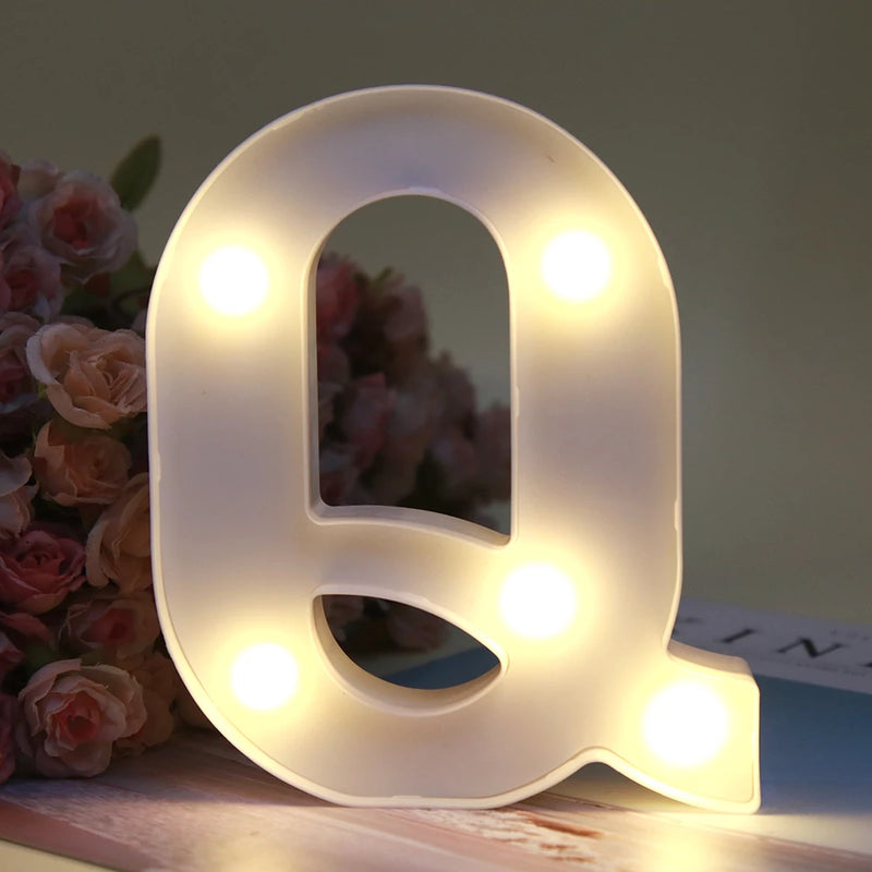 LED-Alphabet-Buchstaben-Nachtlampe