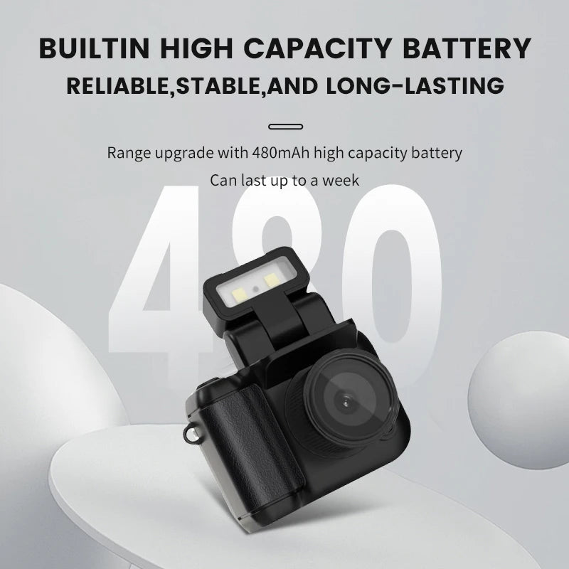 Mini Keychain Camera with HD Screen