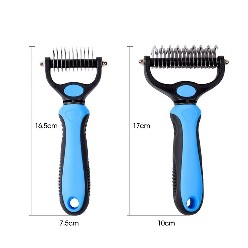 Two-Sided Pet Deshedding Brush