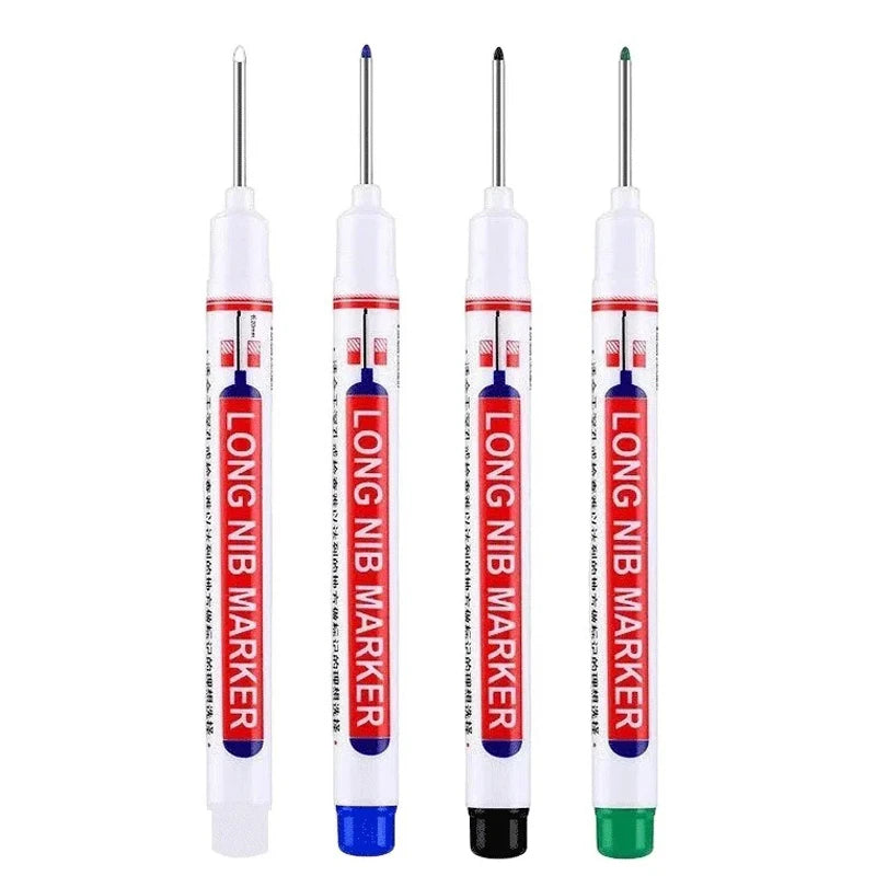 20mm Deep Hole Long Nib Markers - 4 Pack