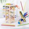 Wooden Counting Sticks and Balance Toy for Early Learning