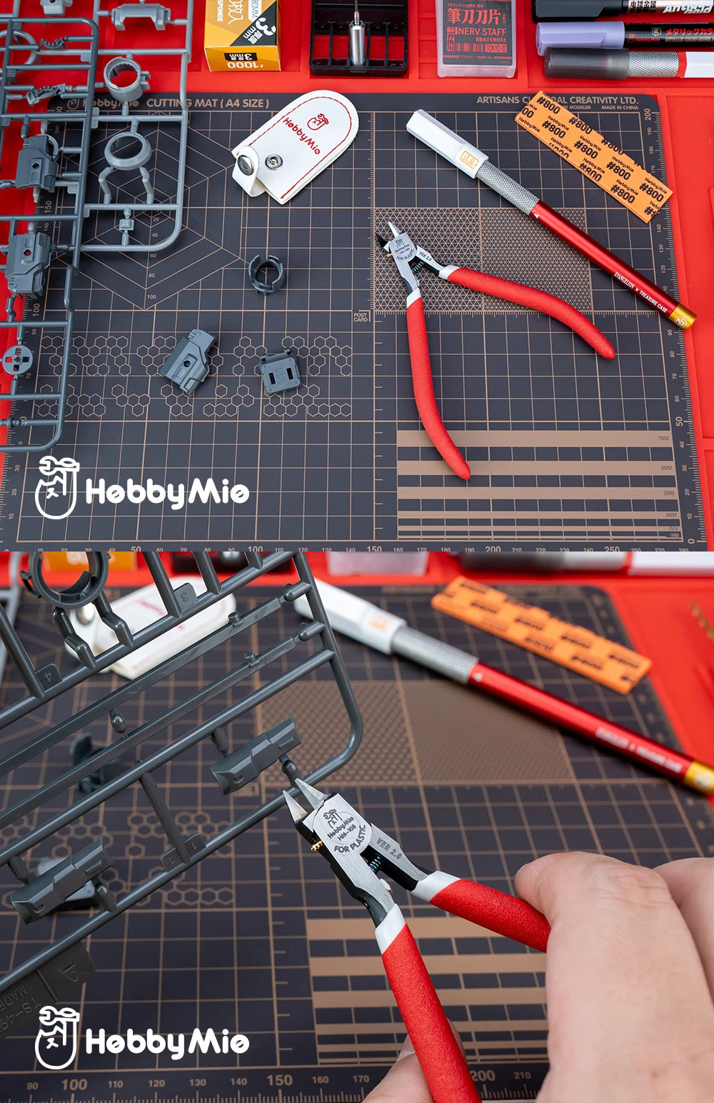 Precision Ultra-Thin Blade Nipper for Model Building