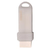 A white reusable limescale and stain eraser tool with a handle and cleaning block.