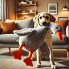 Soft Colorful Duck Plush Toy for Pets