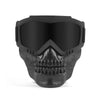 Skull Design Motorcycle & Cycling Goggles with Protective Mask