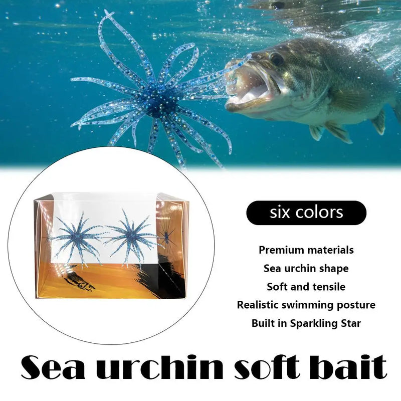Soft Sea Urchin Fishing Lure