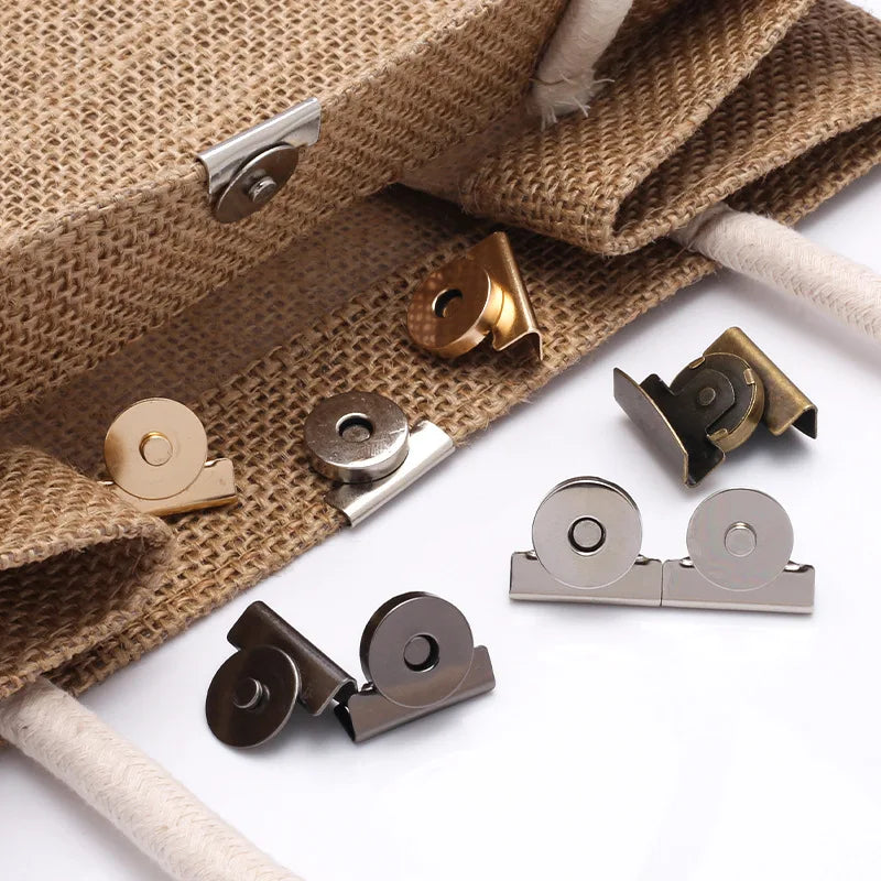 Seamless Magnetic Snap Buttons for Bags and Crafts