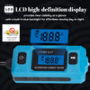 A blue automotive current tester device displaying 18.8A, used for diagnostic testing.