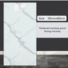 10-Pack Marble Tile Sticker Sheets - Peel-and-Stick 30 x 60 cm, Waterproof PVC Tiles