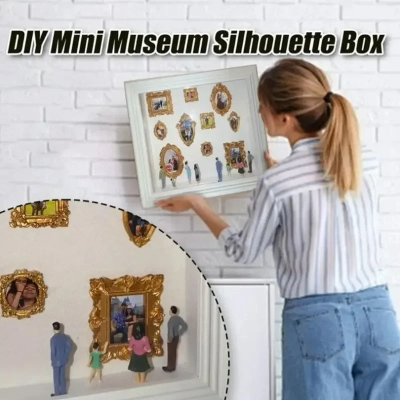 Vintage Mini Picture Frames for DIY Crafts & Decor