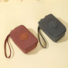 Multi-Layer Canvas Organizer Wallet with Zipper Pouch
