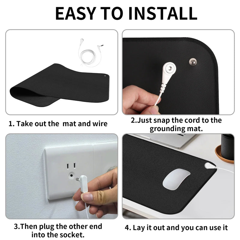 Indoor Grounding Mat with Conductive Cord