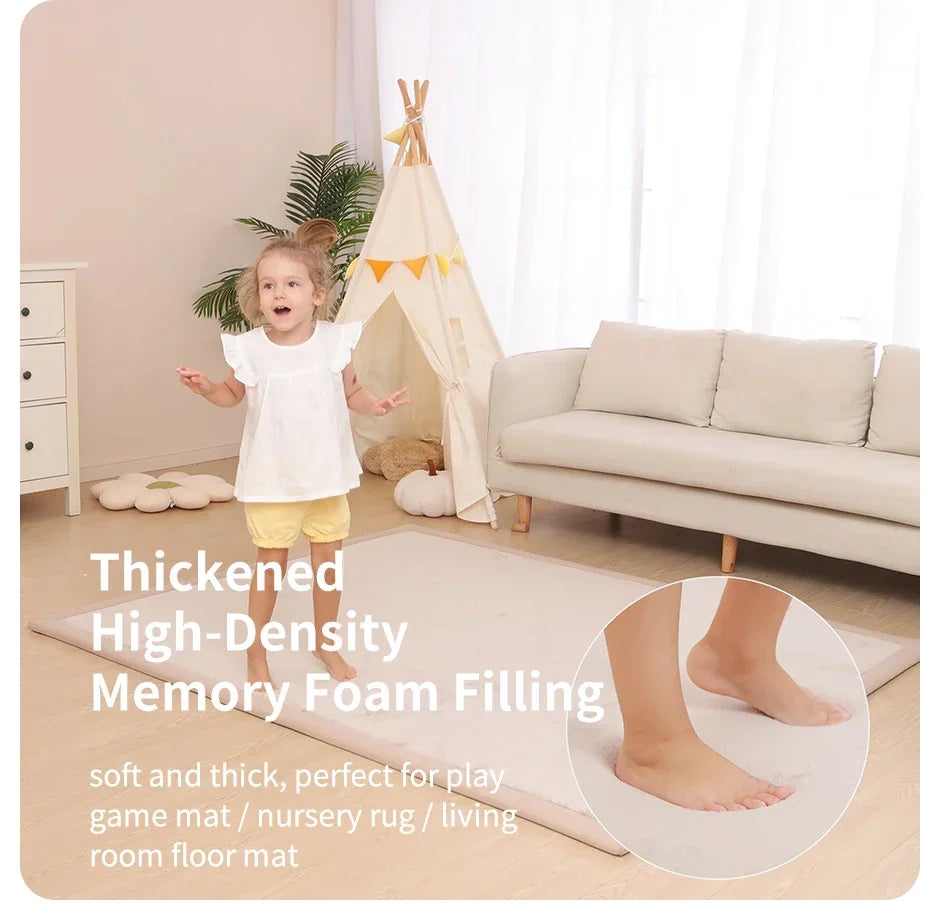 Ultra-Thick Cushioned Baby Play Mat with Modern Design