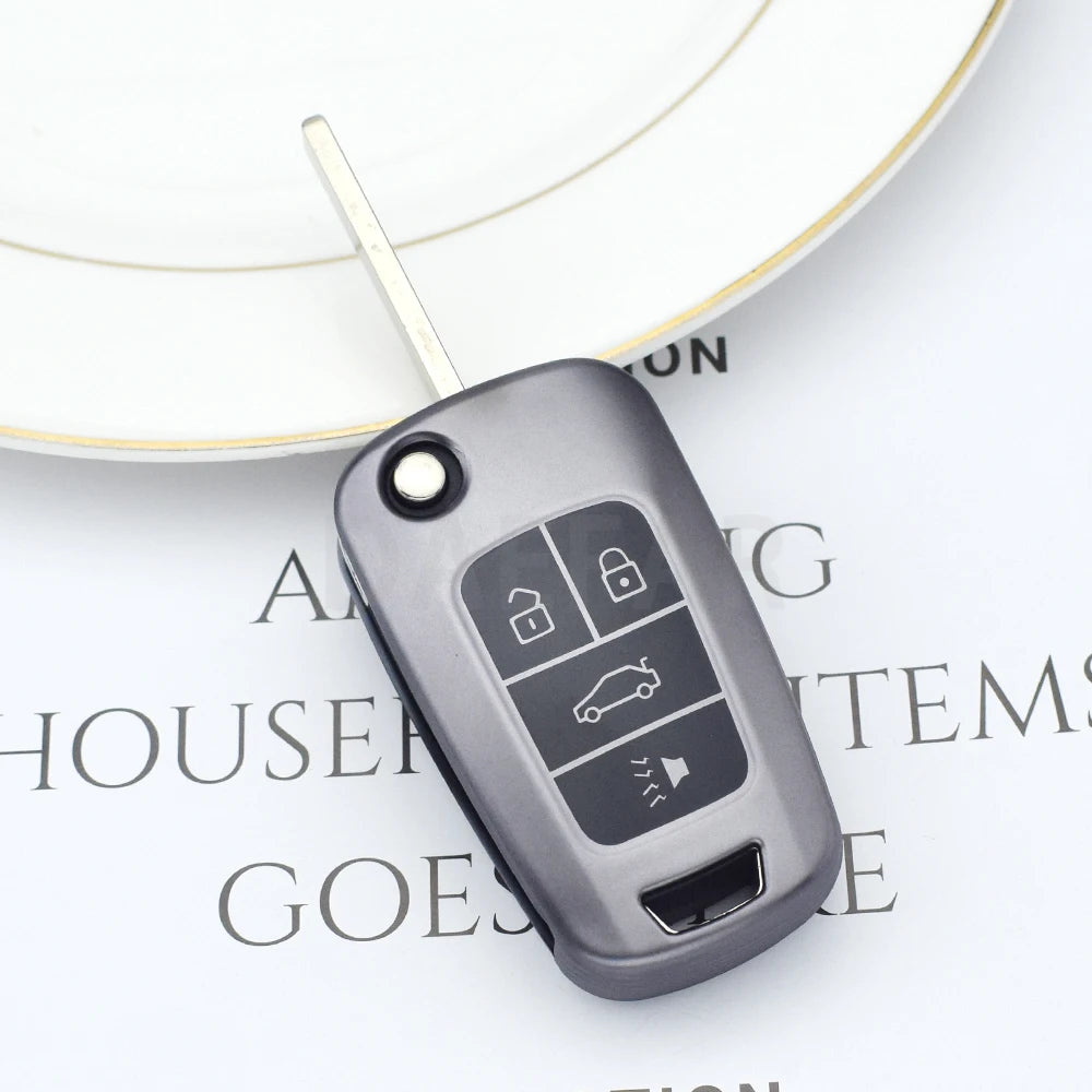 TPU Car Key Cover Case for Chevrolet Cruze, Orlando, Buick, Opel Models