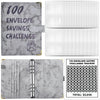 Marble A5 Savings Challenge Binder with 100 Cash Envelopes