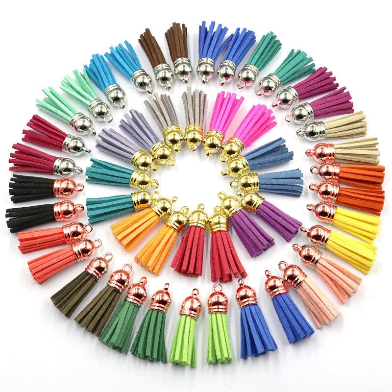 Suede Faux Leather Tassels for DIY Jewelry and Accessories
