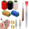 Stainless Steel Sewing Needle Set with Large Eye Design