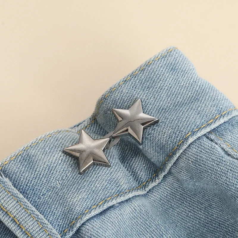 Adjustable Waist Tightener Buttons for Jeans and Pants