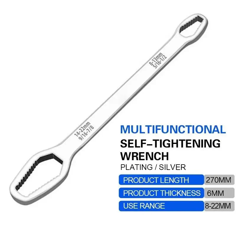 Adjustable Self-Tightening Torx Wrench 8-22mm