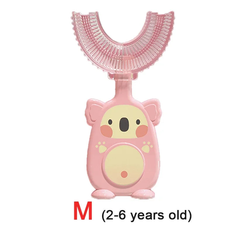 U-Shaped Silicone Toothbrush for Toddlers