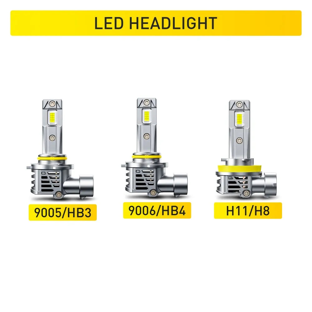 H11/H8 LED Headlight Bulbs – 30,000 Lumens, 6500K Cool White