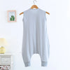 Pure Cotton Striped Baby Sleeping Bag with Split Legs