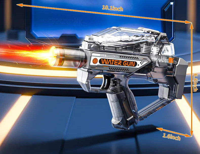 Electric Water Gun Toy with Lights and Sound