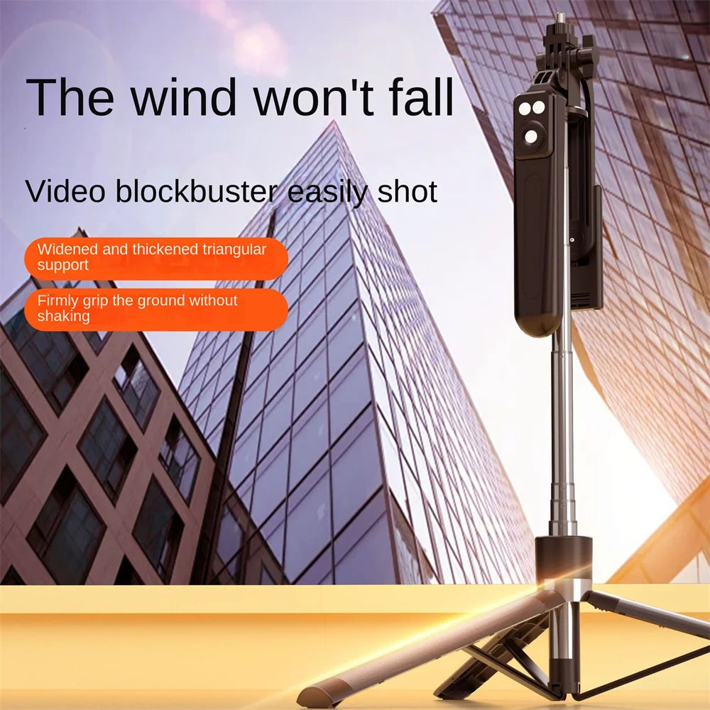 360° Rotating Bluetooth Selfie Stick & Tripod with Wireless Remote