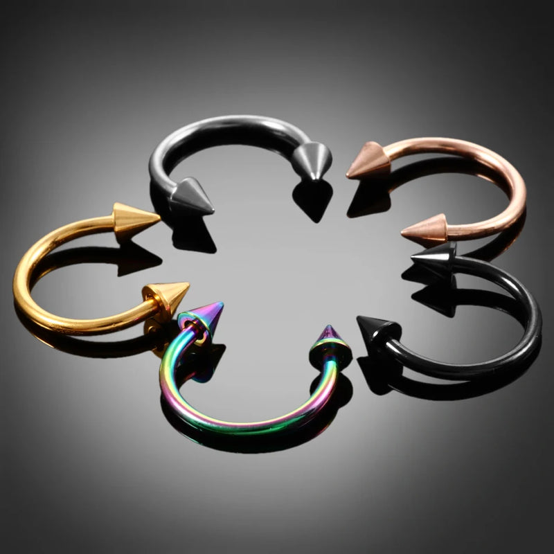 G23 Titanium Horseshoe Septum Ring