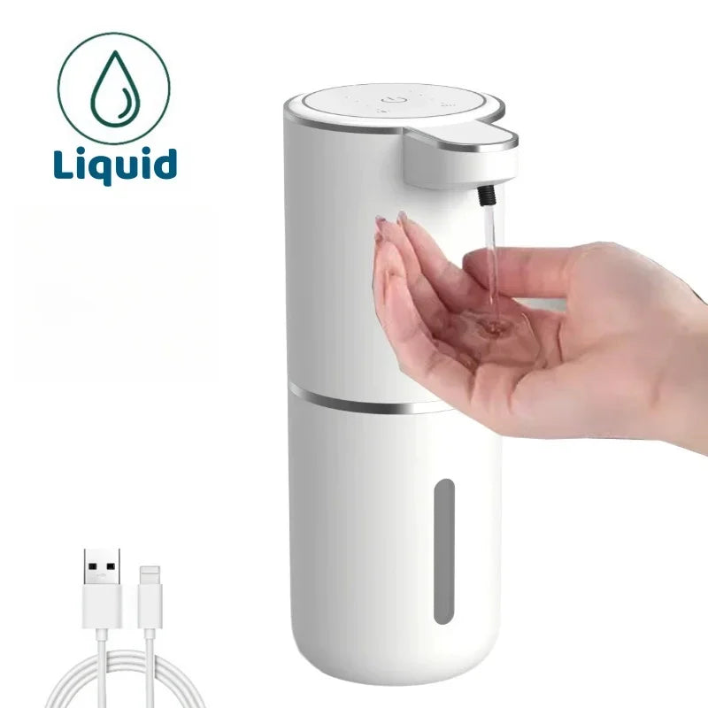 Touchless Automatic Soap Dispenser with Foam & Liquid Settings