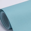 Roll of light blue self-adhesive PU leather repair patches