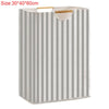 Foldable Cotton Laundry Basket with Handles