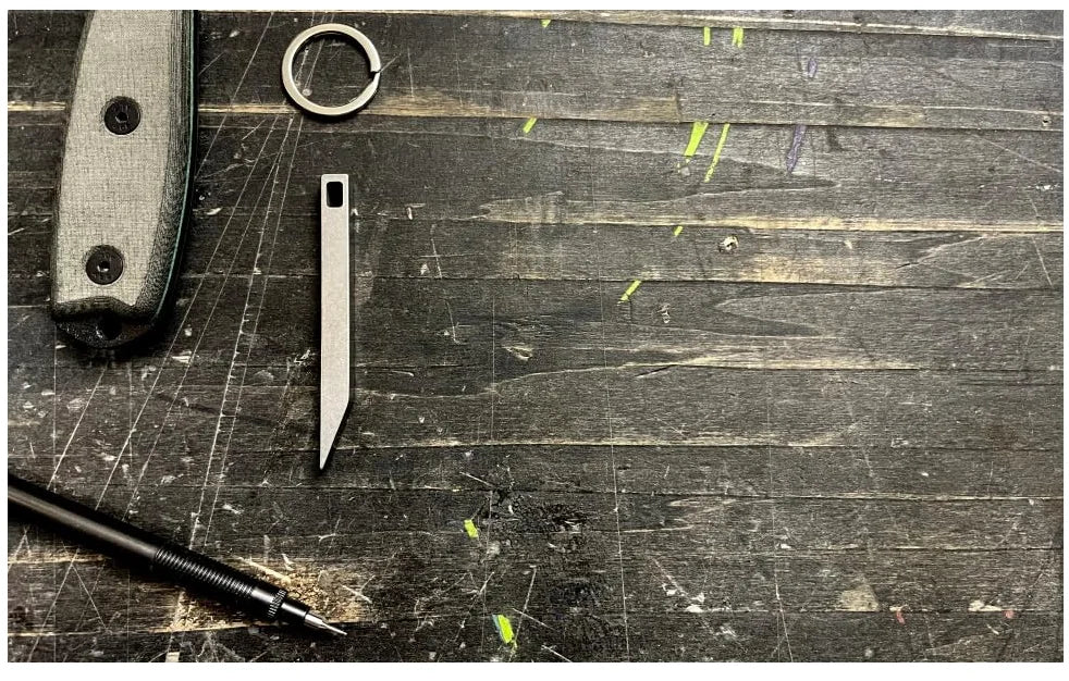 Stainless Steel Keychain Pry Bar