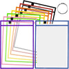 Reusable Dry Erase Pockets (10-Pack) for Classroom Learning