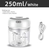 Portable USB Rechargeable Electric Food Chopper