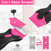 Double-Edged Razor Blade Scraper with Non-Slip Grip