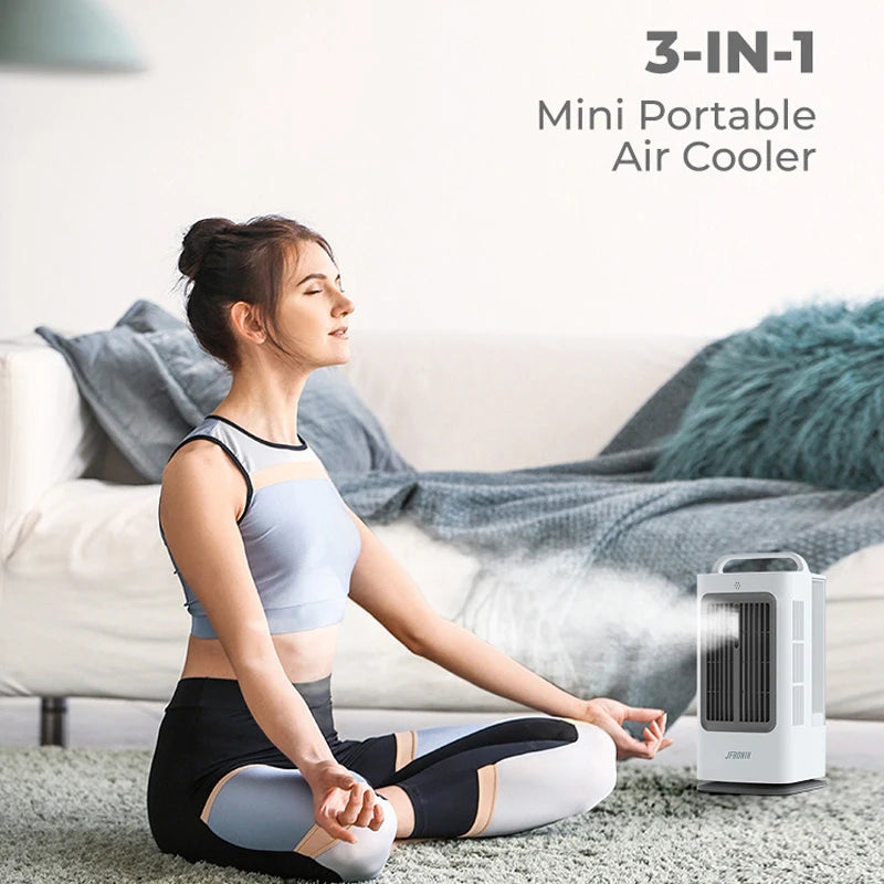 Portable Mini Air Cooler with Remote Control
