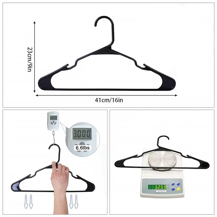 Non-Slip Shoulder Hangers for Everyday Wardrobe Organization