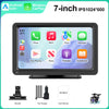 7-Inch Portable Wireless CarPlay & Android Auto Display