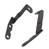 Black metal LED fog lamp mounting brackets for GMC and Chevrolet trucks and SUVs