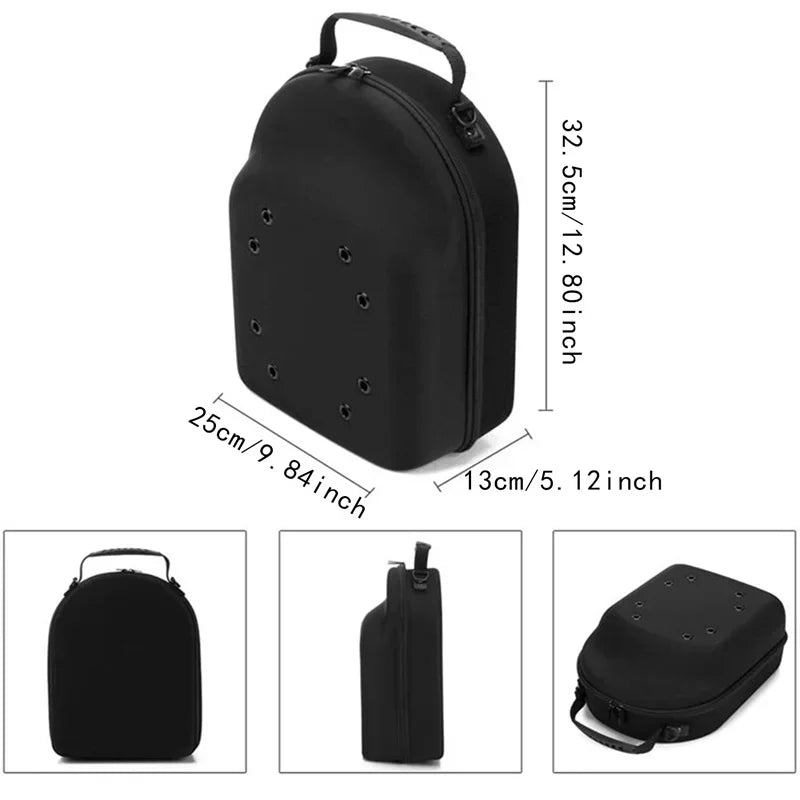 Hard Shell Travel Hat Case with Protective Cover