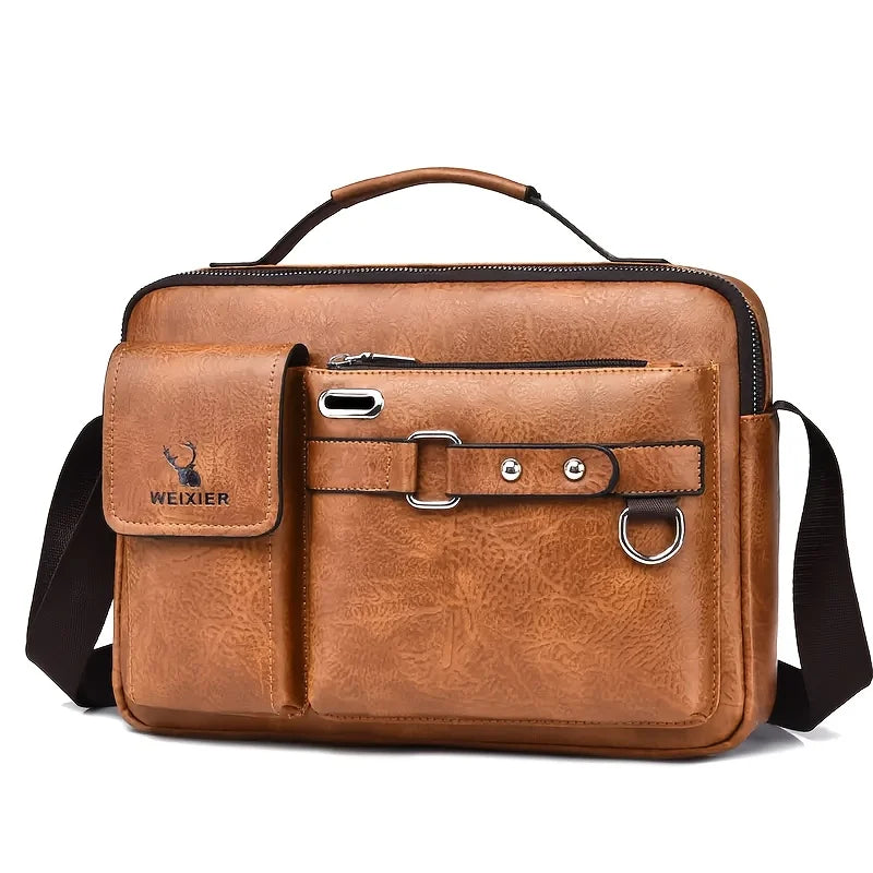 Men's Crossbody Bag with Adjustable Strap