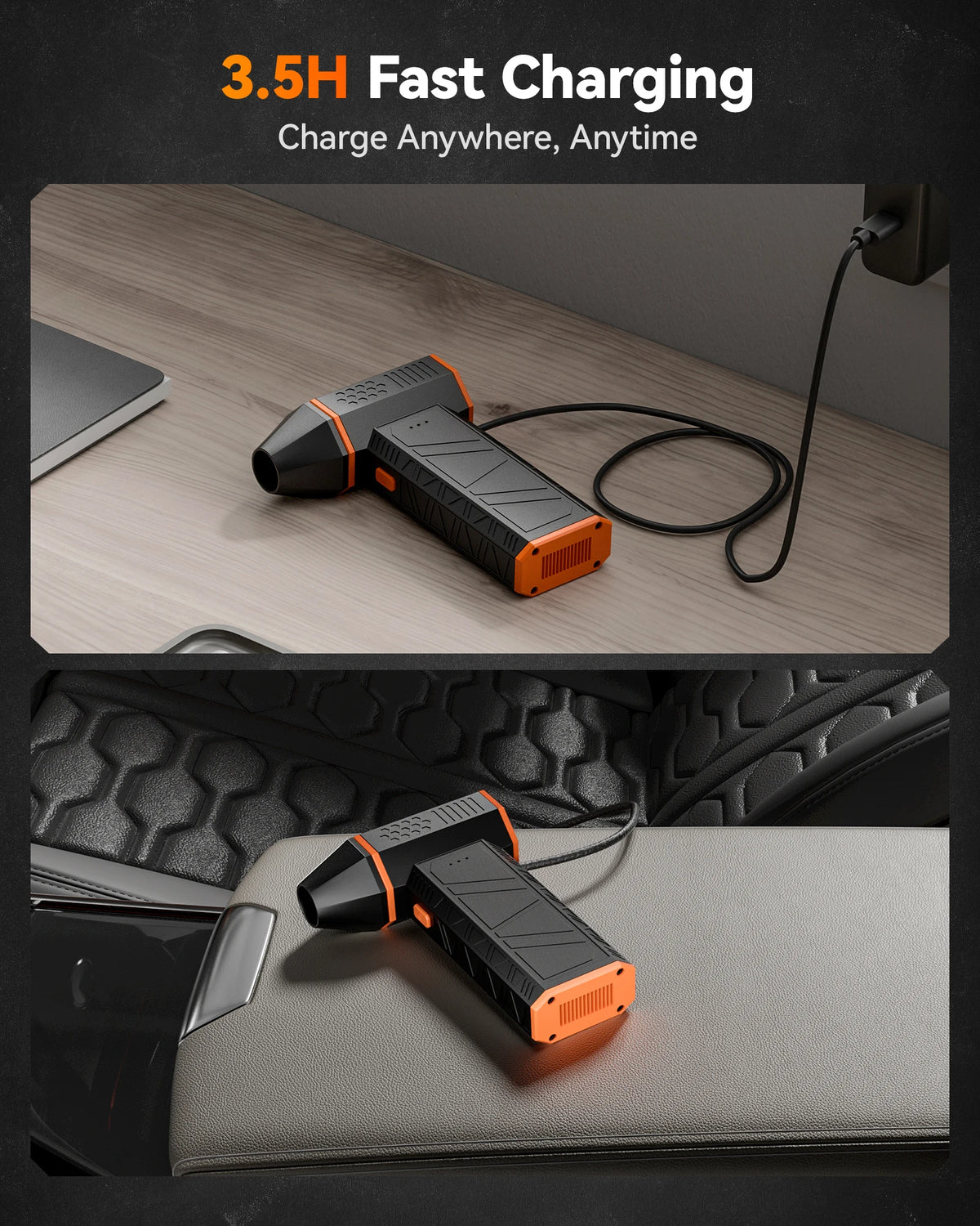 High-Speed Rechargeable Electric Air Duster