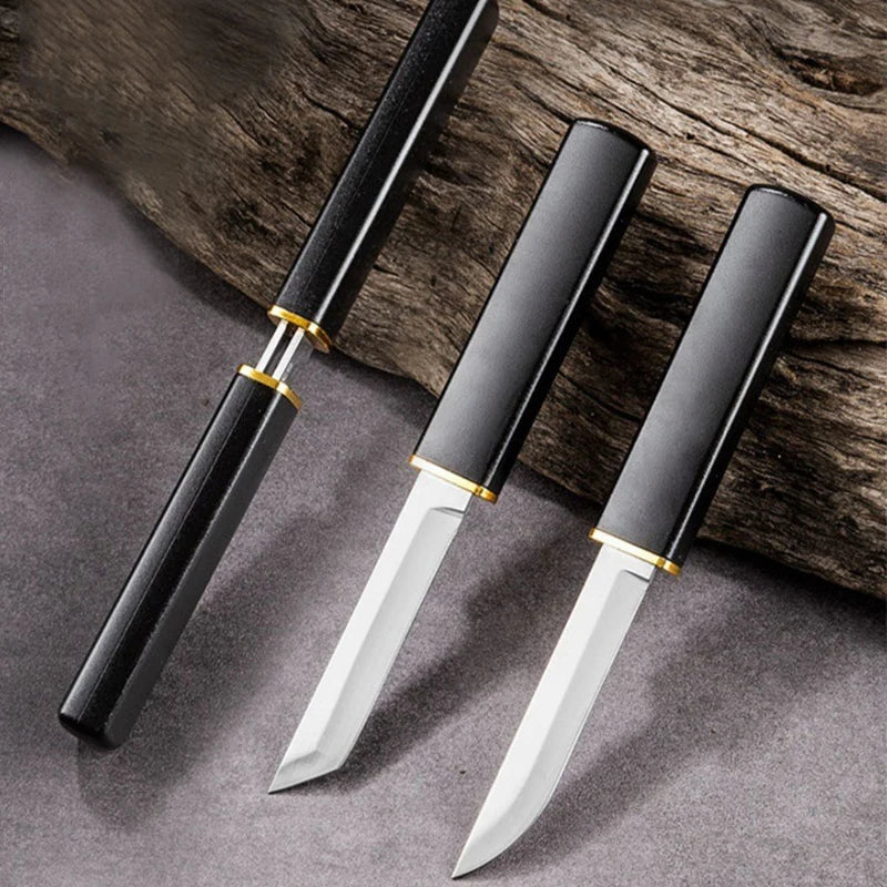 Compact Double-Edge Fruit Knife