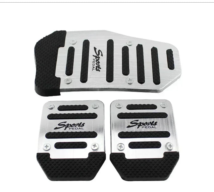 Aluminum Pedal Covers for Manual Transmission Cars