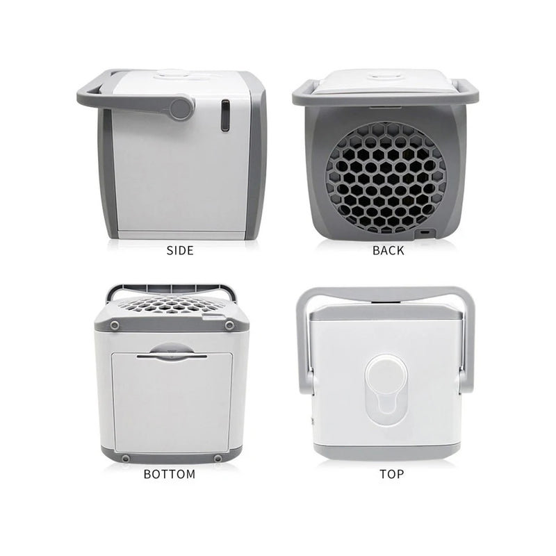 Enfriador de Aire y Humidificador USB Portátil para Escritorio