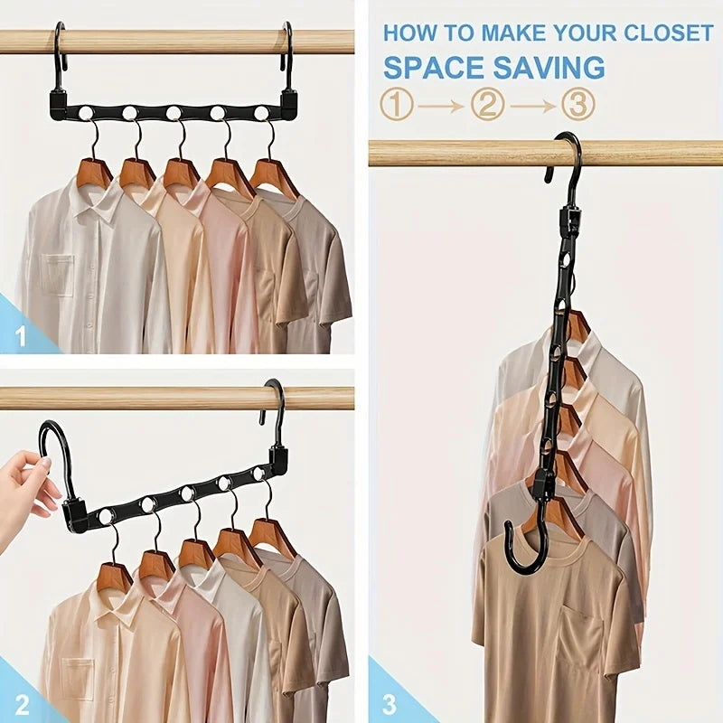 Space-Saving Magic Hangers Set